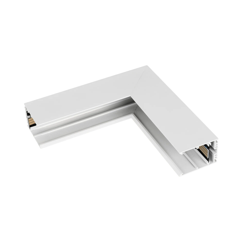 Коннектор угловой MAG-CON-4563-L90-INT (WH, внутренний) (Arlight, IP20 Металл, 5 лет) 026926