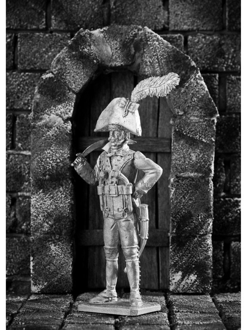 Оловянный солдатик Капитан горильерос, 1809 год