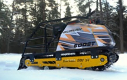 Мотобуксировщик БУРЛАК 600