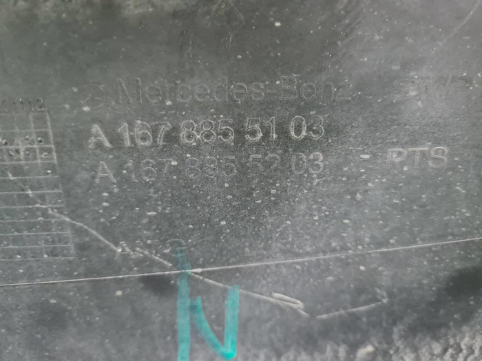 Бампер передний Mercedes GLE V167 (18-24) В сборе