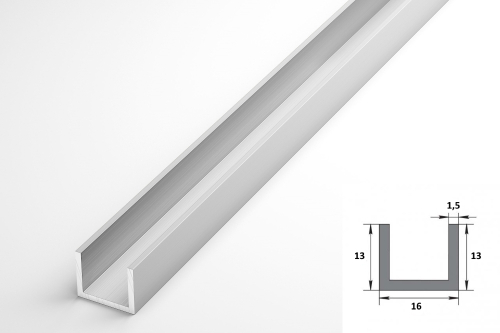 Швеллер Лука 13*16*13*1,5 Шв 06.2000.500 без окраса