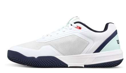 Теннисные кроссовки Wilson Court Glide - white/bay/fiery coral
