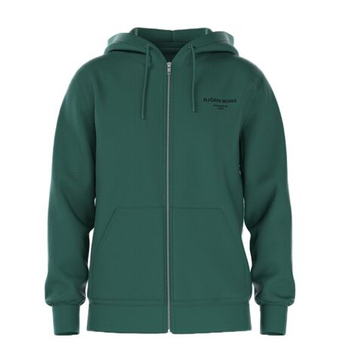 Мужская теннисная кофта Björn Borg Essential 1 Zip - posy green