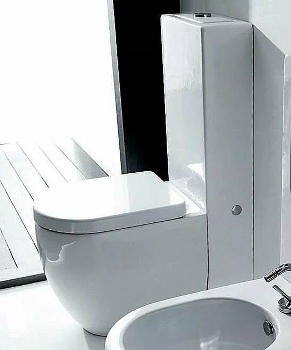Унитаз напольный Kerasan Flo 3116 с бачком 2481K1 Белый