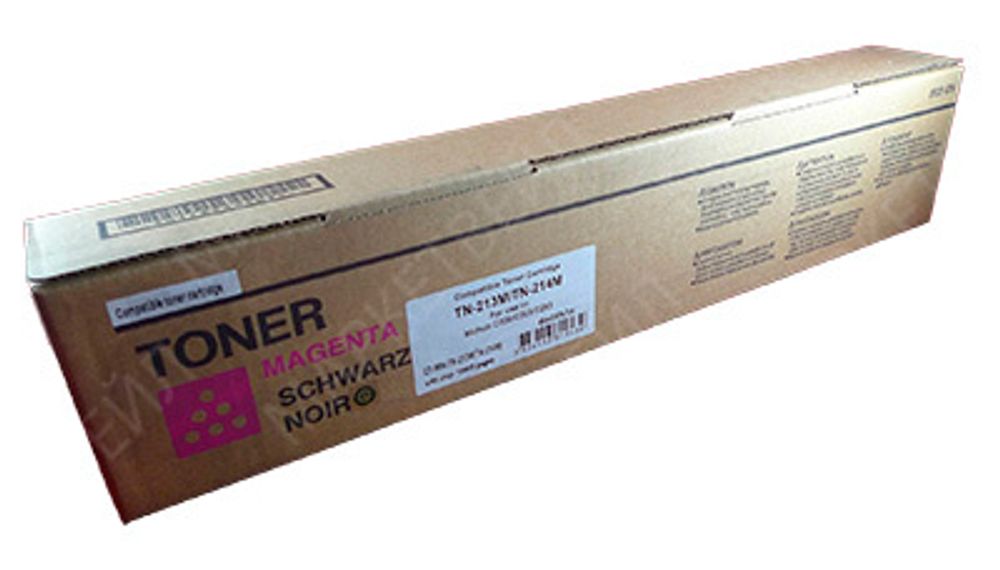 Тонер-картриджELP, аналог Konica Minolta TN-213M/TN-214M для bizhub C200/C203/C253 magenta (туба 374г)