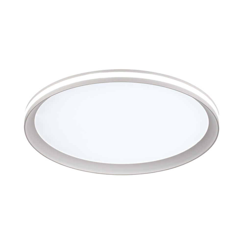7749/60L MITRA LED SN 544 Светильник металл/PMMA/белый LED 60Вт 3000-6000К D386 IP20 пульт ДУ BETA