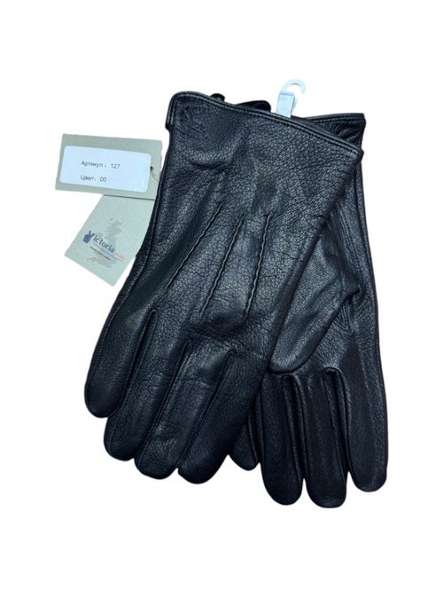 Перчатки. Мужские. Материал верха: Кожа оленя. Подклад: Трикотаж-шерсть.5 шт в упаковке.