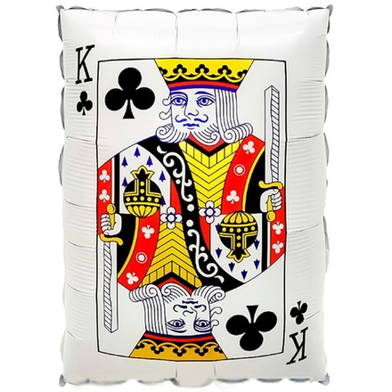 ФИГУРА Карта Король треф 19"/ 48 СМ