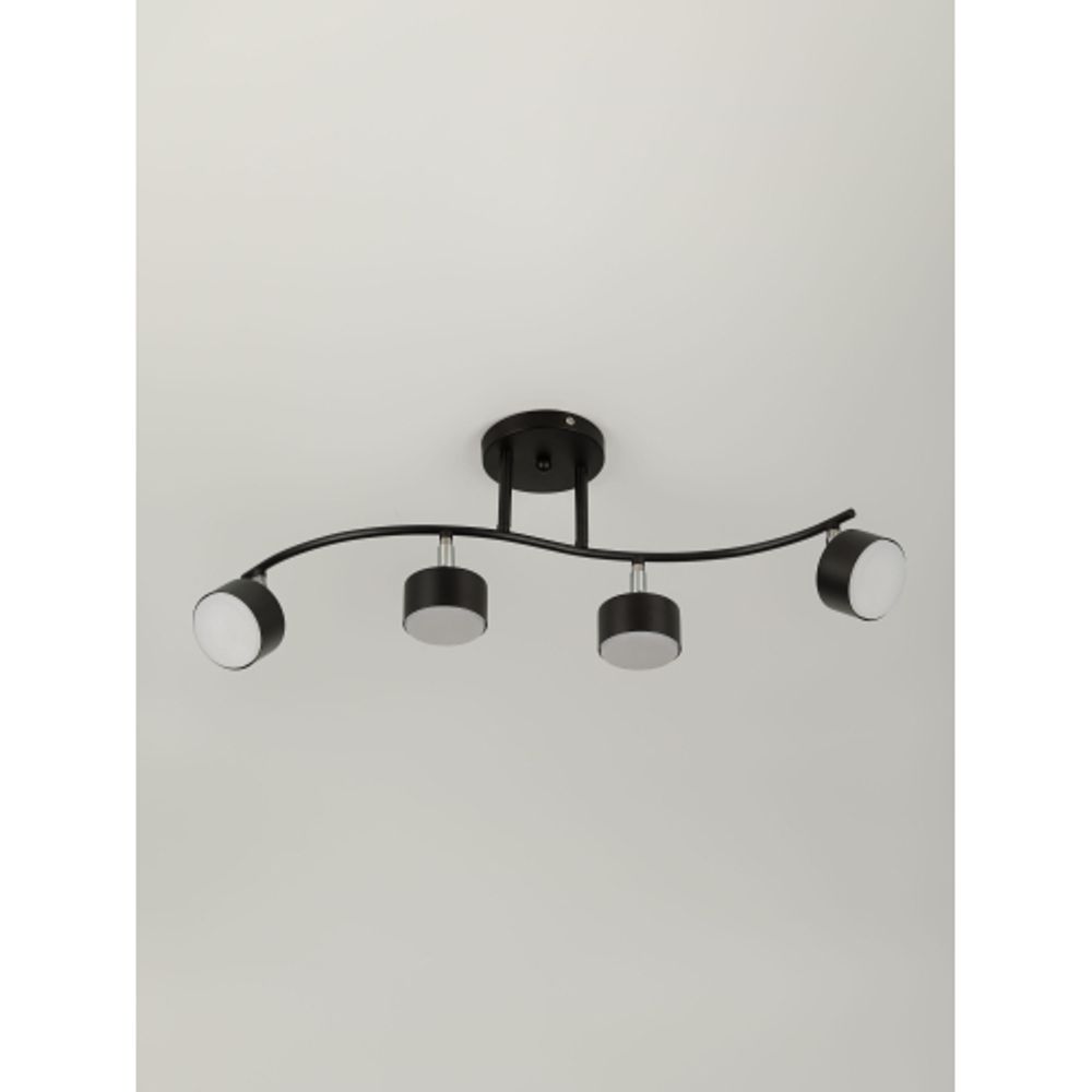 Светильник настенно-потолочный спот Rivoli   7074-704 4хGX53 15 Вт поворотный