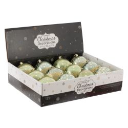 GAEM Набор из 12 шт: Украшение новогоднее "Шар", L35 W27 H9 см