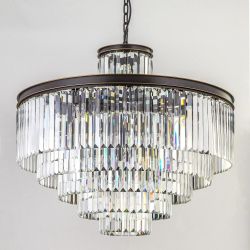 Citilux Мартин CL332151 Люстра хрустальная подвесная Прозрачная