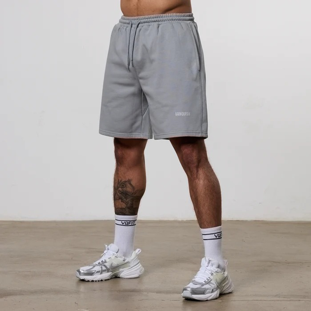 Шорты VANQUISH ESSENTIAL Heavywieght Shorts Grey