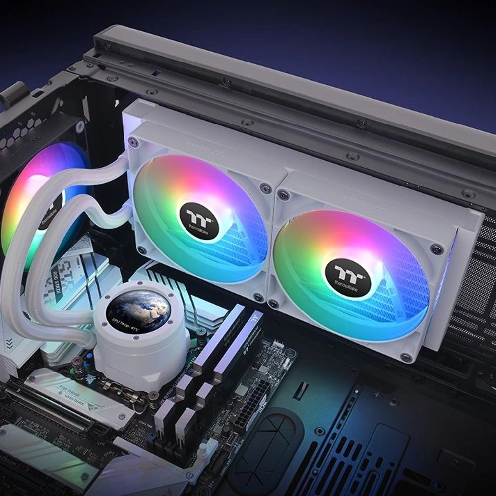 Система охлаждения жидкостная Thermaltake TH280 V2 Ultra Snow ARGB