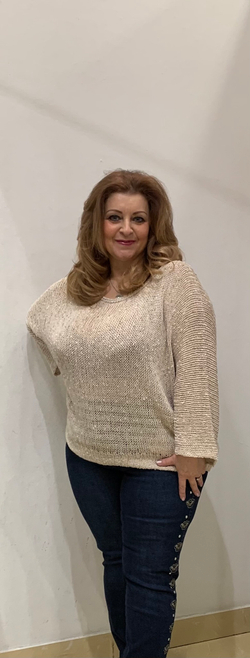 Итальянский меланжевый блузон