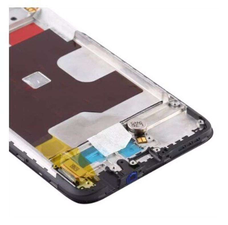 Средняя часть корпуса (рамка) для Oppo Reno Z (СPH1979) чёрная (black)