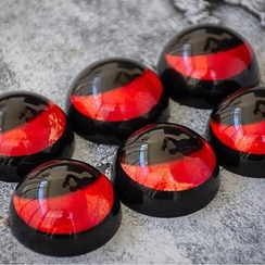 153 | Форма для шоколадных конфет "Полусфера 40 мм" (275*175 мм)