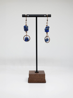 Серьги из лазурита