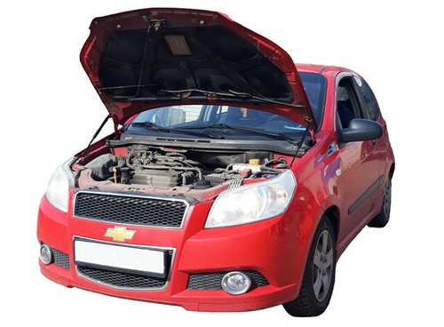 Амортизатор (упор) капота на Chevrolet Aveo 14-03(T250/T255, хэтчбек, с 2006 по 2012 г.в.)Autoinnovation