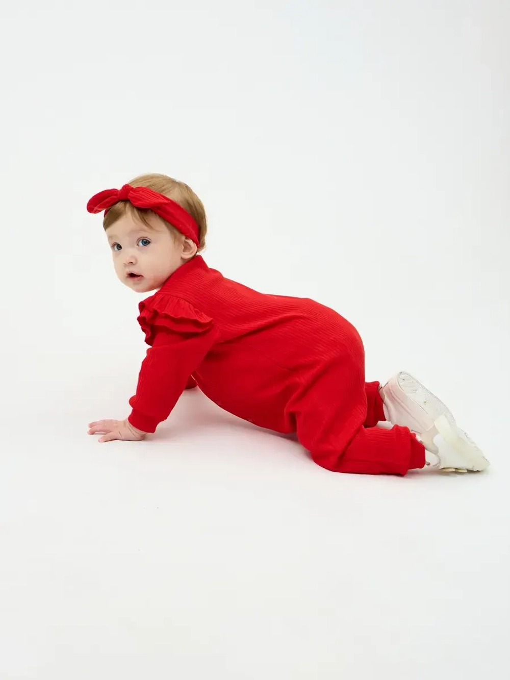 Комбинезон нательный детский с ободком