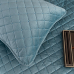 Велюровое покрывало ромб OVF011