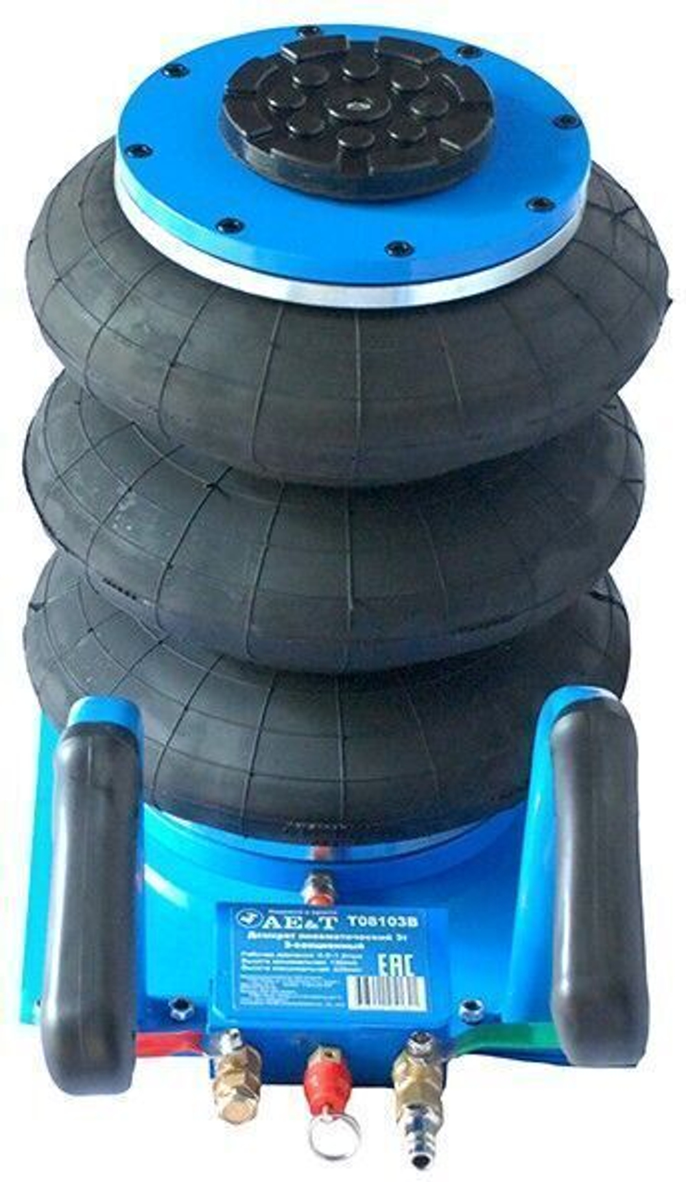 Домкрат 3 т 3-секционный T08103B пневматический AE&T