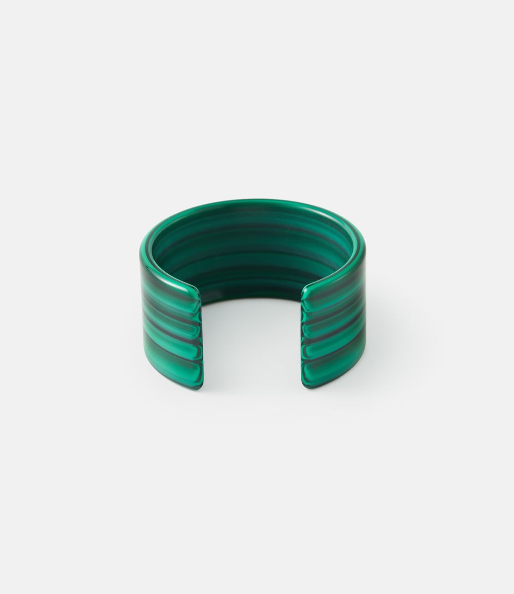 Machete Jumbo Cuff in Malachite — браслет из ацетата