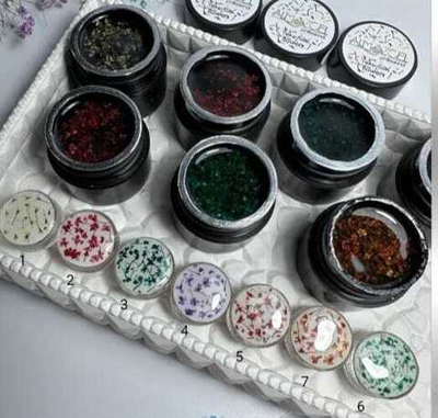 Алмазгель Гель-лак сухоцветы 5гр №3