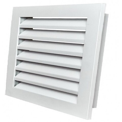 Наружная решетка из оцинкованной стали РКДМ-V с алюминиевой рамой