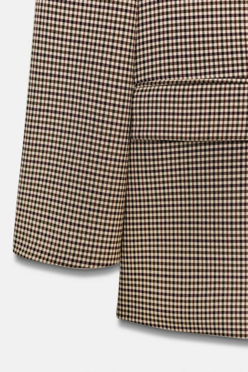 ZARA ДВУБОРТНЫЙ БЛЕЙЗЕР ОВЕРСАЙЗ, ЧЕРНЫЙ/ЗЕЛЕНЫЙ