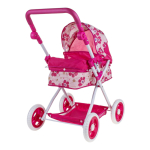 Коляска для куклы лежачая, коробка 61881