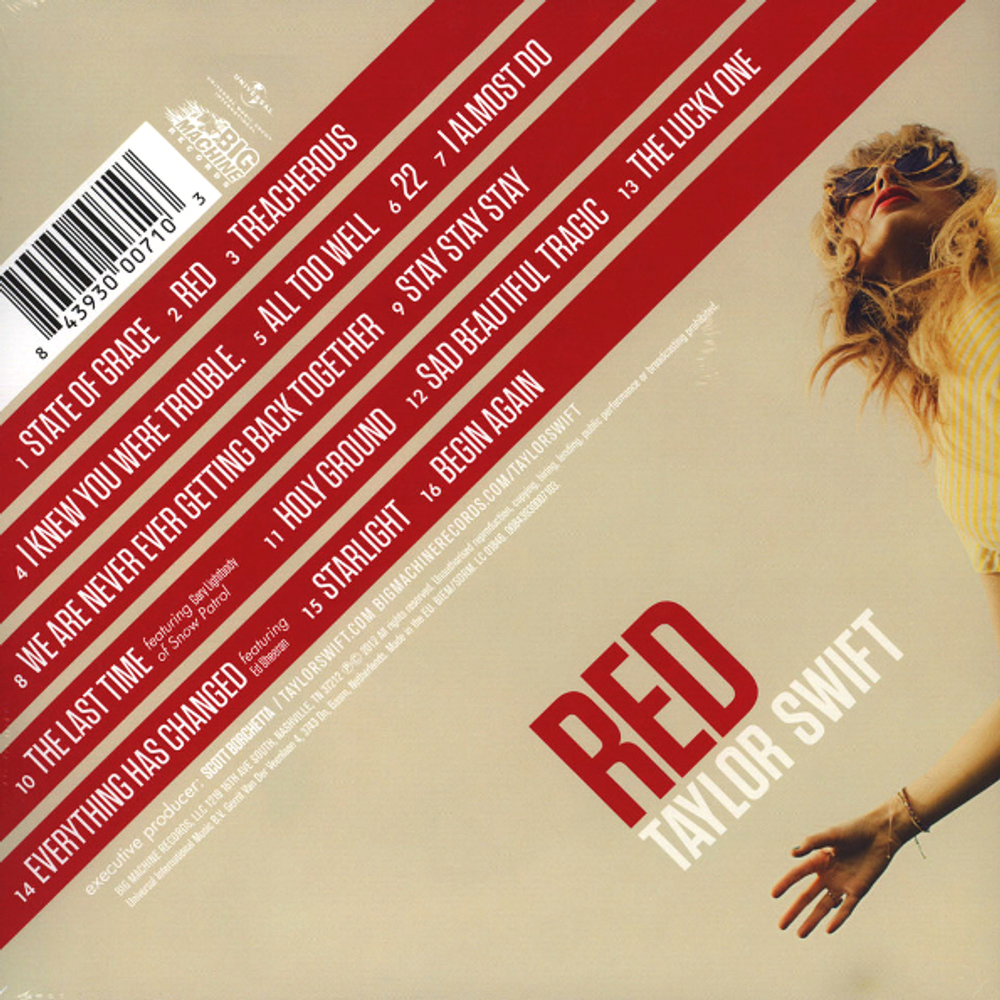 Taylor Swift / Red (2LP)