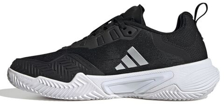 Женские Кроссовки теннисные Adidas Barricade W Clay - core black/silver metallic/footwear white