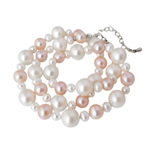 Чокер из жемчужин разного размера