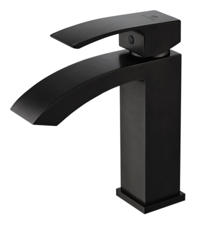 44111-C Смеситель од. для раковины (ЧЕРНЫЙ) GANZER (10/1шт)