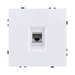 Розетка Ethernet RJ45 Cat.6, белый матовый Kollinger Eclipse EC-017WH