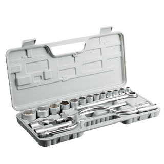 Набор головок  19пр ЕРМАК 6-гран 1/2 (10-32мм) 736566 кейс