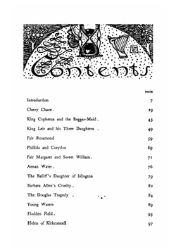 A book of old English ballads, with an accompaniment of decorative drawings | George Wharton Edwards