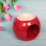 Аромалампа «Радуга» 7,5*9*8см цвет красный