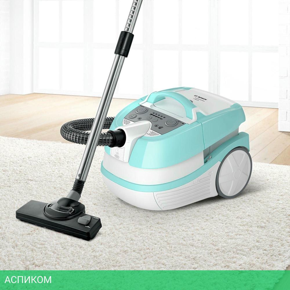 Пылесос Bosch BWD420HYG бирюзовый