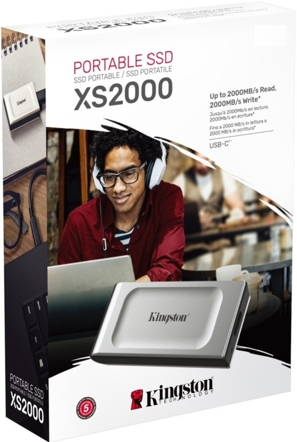 Внешний накопитель Kingston SXS2000/2000G 2000 Гб