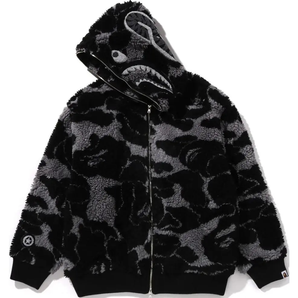 A Bathing Ape Abc Camo Boa Shark Relaxed Fit Худи
