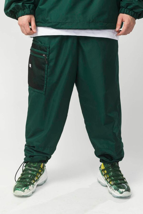 Штаны Square Pants Wide мужские зеленые темные - фото 4