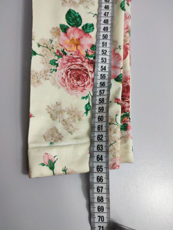 Штаны с цветочным принтом 40 размер