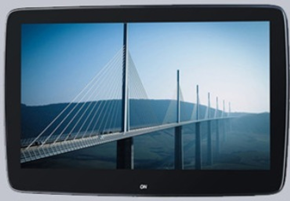 Монитор на подголовник - ERGO ER11UA с экраном 11” (IPS сенсорный 1920х1080) черный