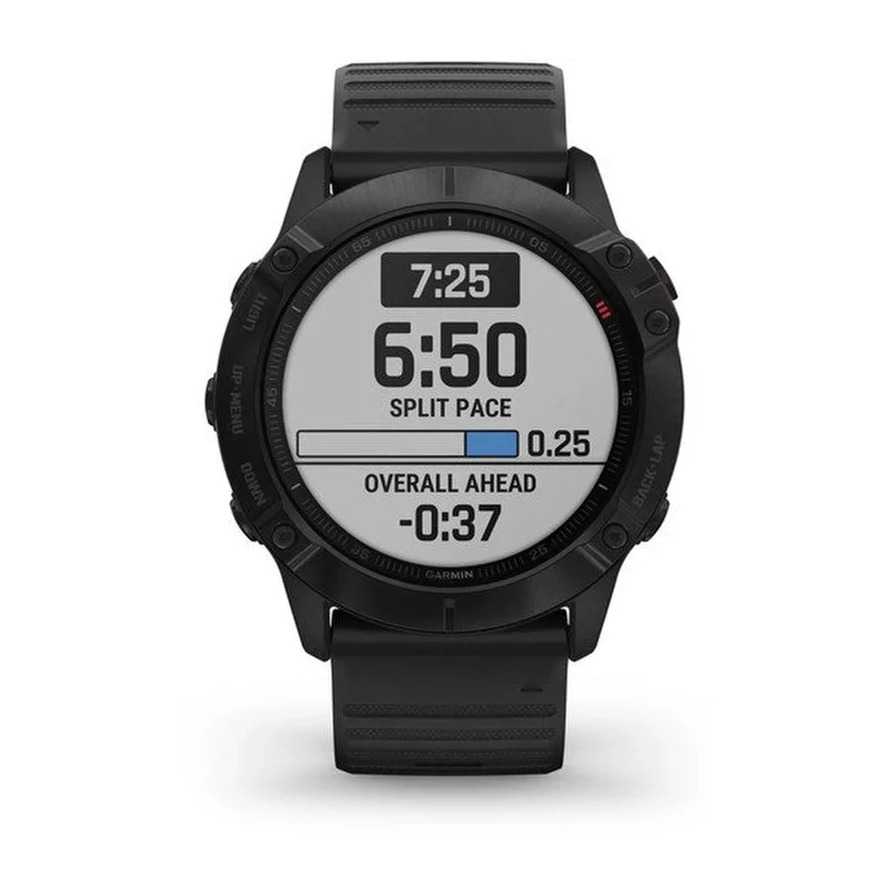 Смарт-часы Garmin Fenix 6X Pro, черный, 010-02157-01