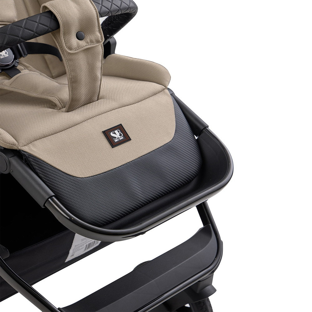 Коляска 4 в 1 Sweet Baby SBL Massimo + автокресло Elegante Plus с базой i-Size ISOFIX DK780 Beige