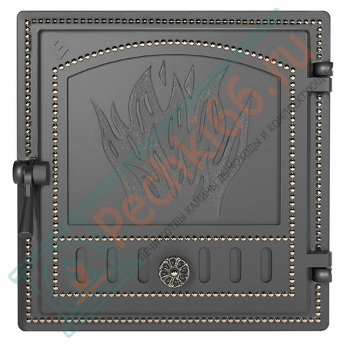 Дверца топочная чугунная 281, бронза (Везувий) в Кирове