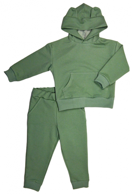 Спортивный костюм 0413/2 мята, ушки