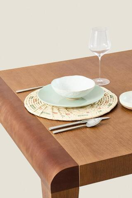 ZARA HOME СЕРВИРОВОЧНАЯ САЛФЕТКА, САЕТЛО-БЕЖЕВЫЙ