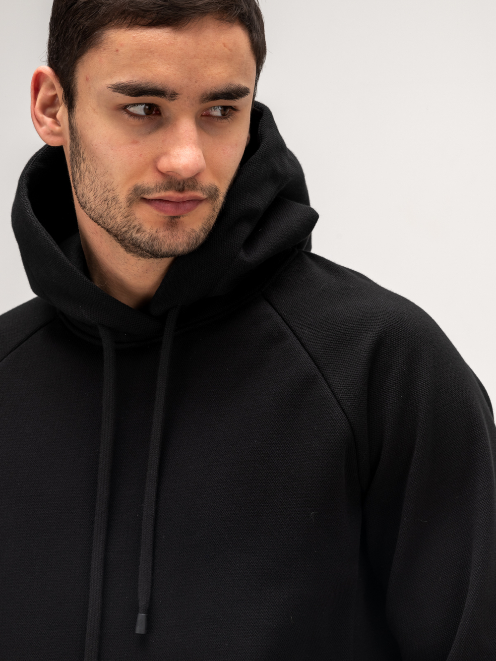 Костюм мужской спортивный теплый. Черный